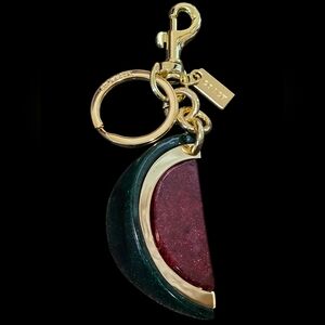 Letter "C" Watermelon Keychain | Keyfob | Bag Charm